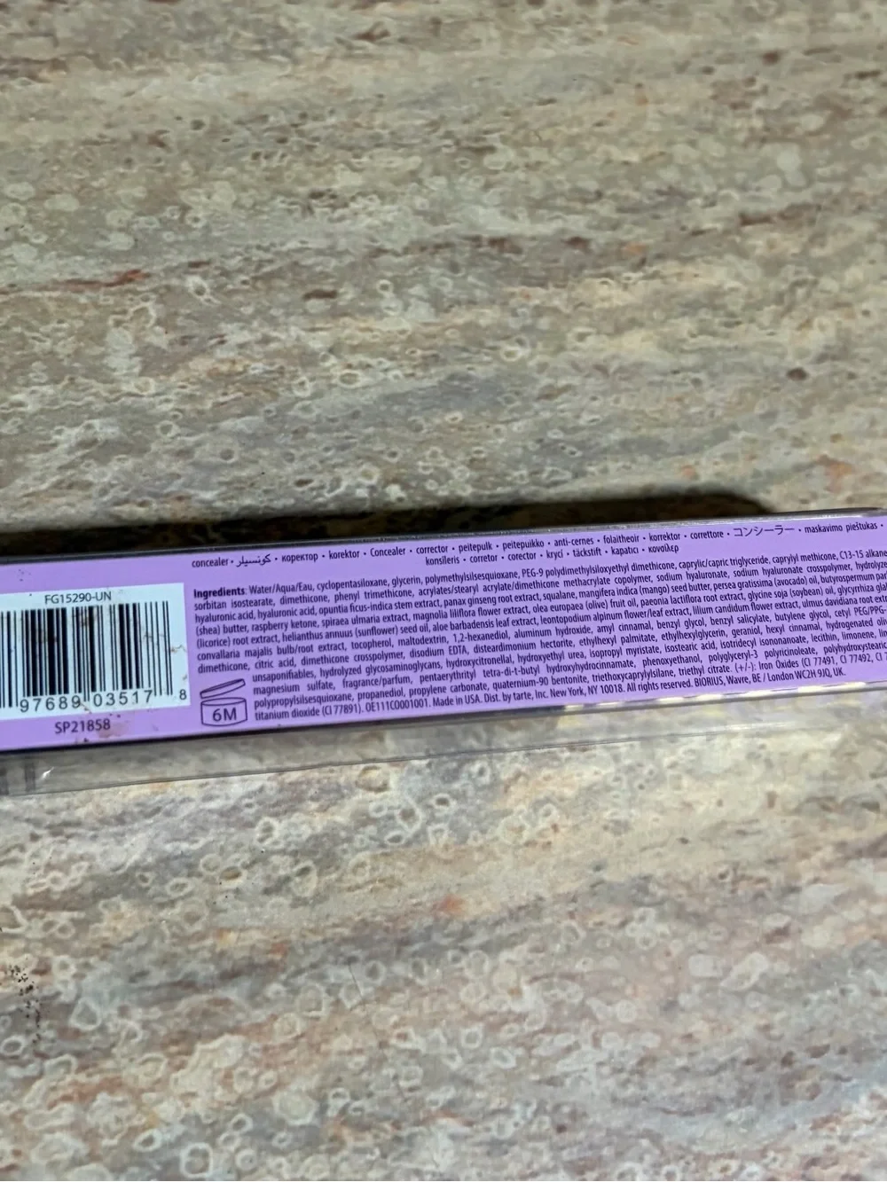 Tarte Ultra Creamy Shape Tape 62W Espresso Warm Concealer-